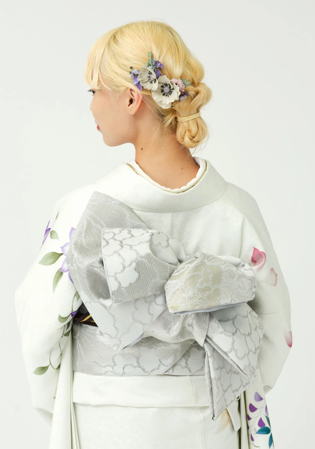 振袖／幸せ感じて／白 | 振袖レンタル·購入や成人式の着付けは「きもの