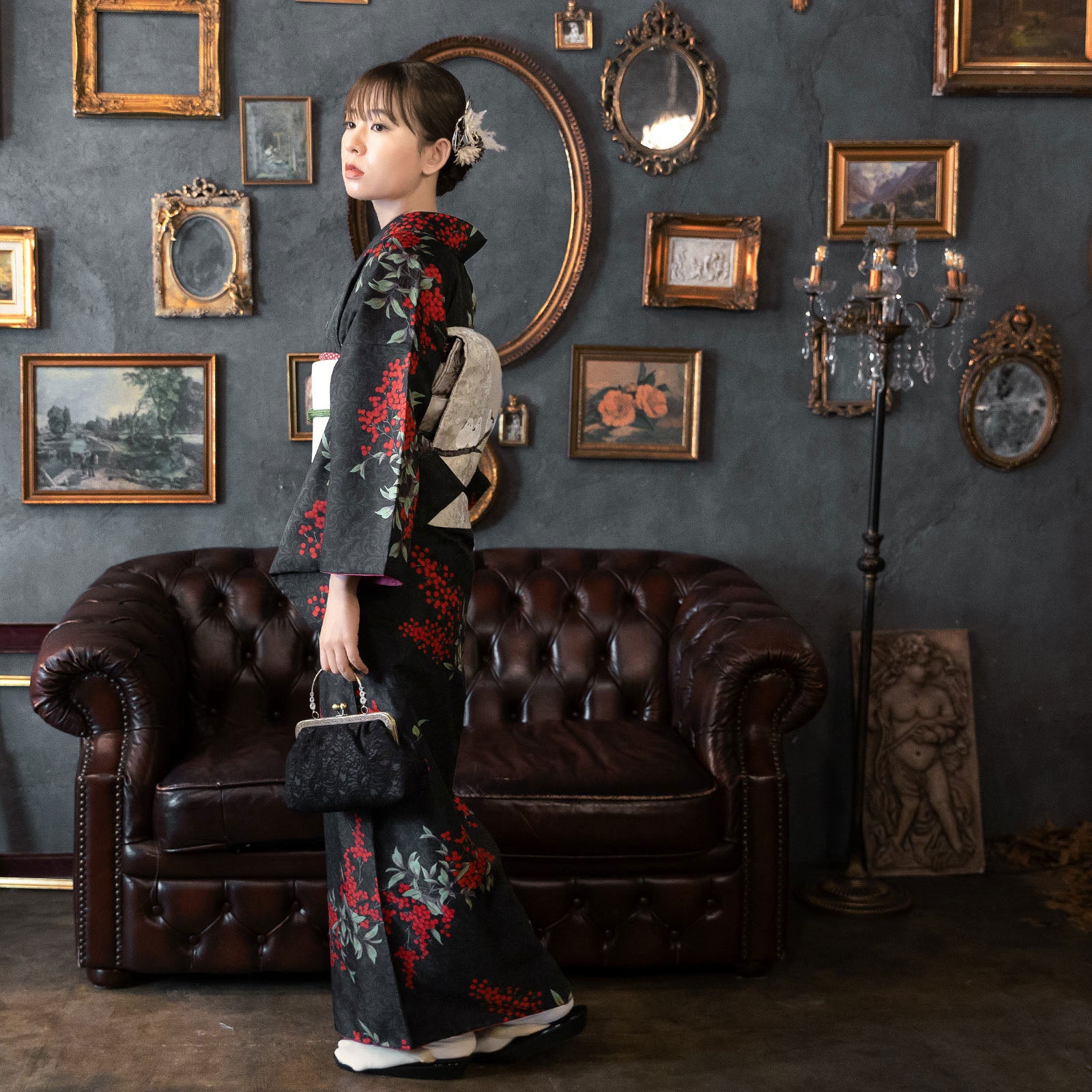 洗える着物10％OFF 3/12迄)洗える着物 単品 「袷着物単品 全8柄