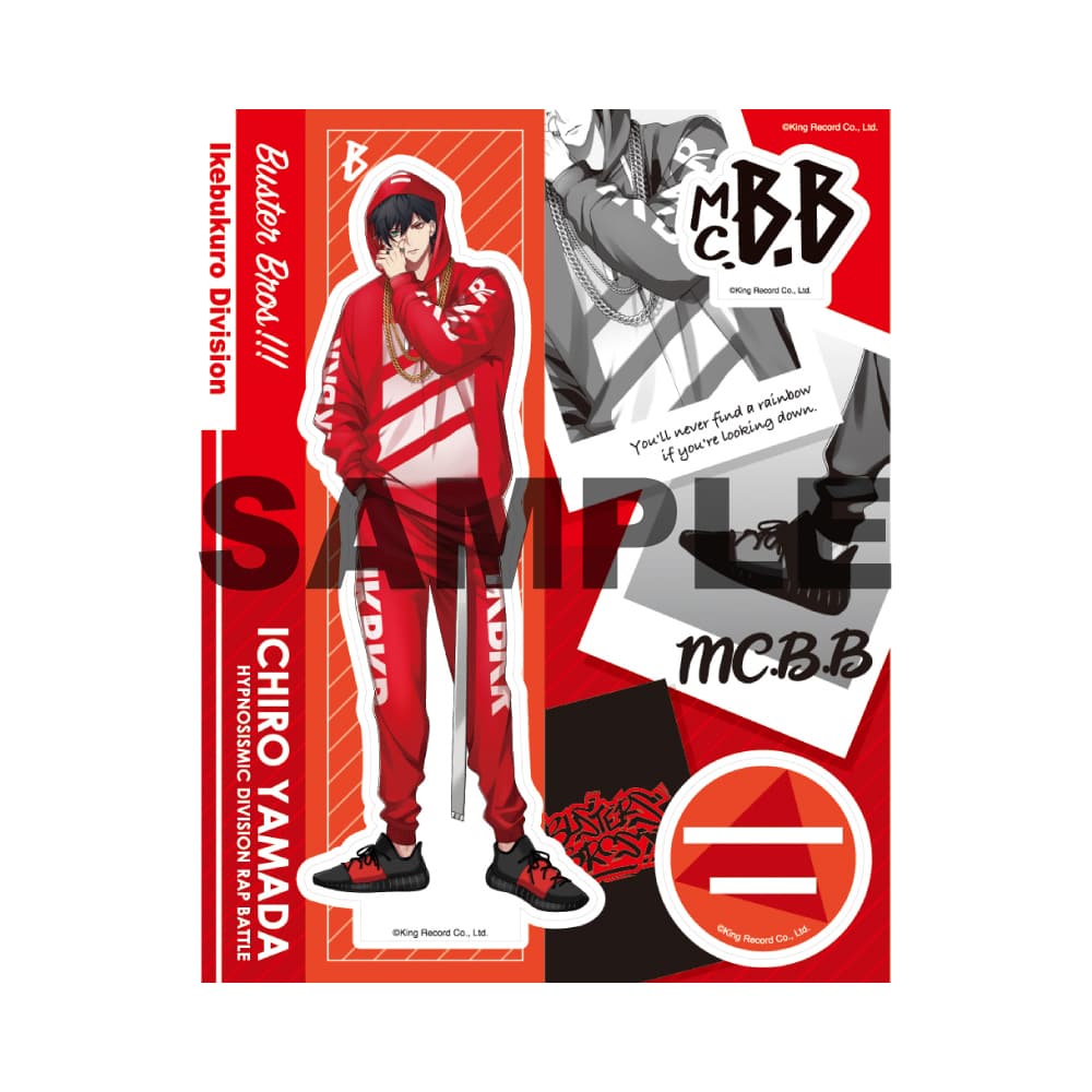 山田一郎　タオル　アクスタ　他　グッズ　セット　ヒプマイ オフィシャルアクリルスタンドキーホルダー(Extra Wardrobe01) 山田