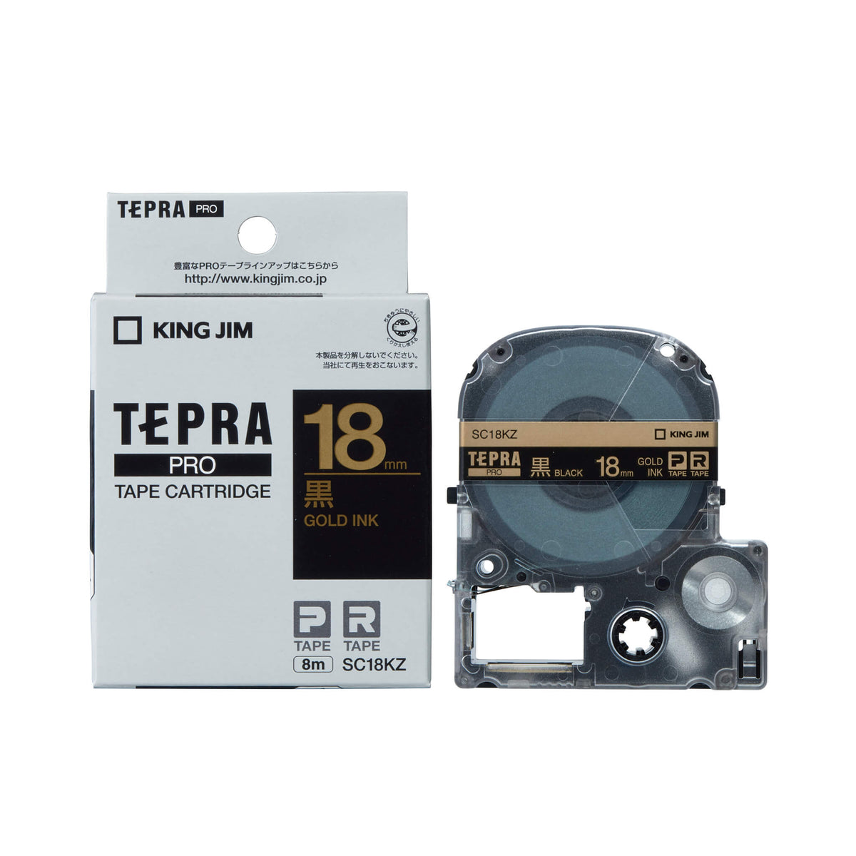 キングジム公式ストア 「テプラ」PROテープカートリッジ カラーラベル