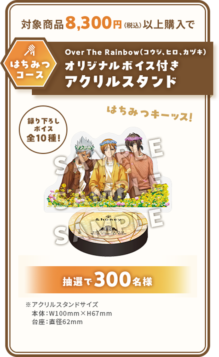 ＆honey × KING OF PRISM コラボキャンペーン