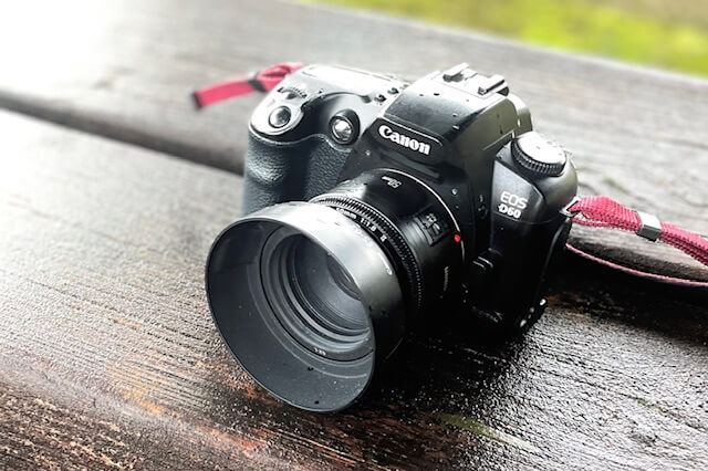 20年越えのデジタル一眼レフ機〈Canon EOS D60〉は、いまも普通に現役