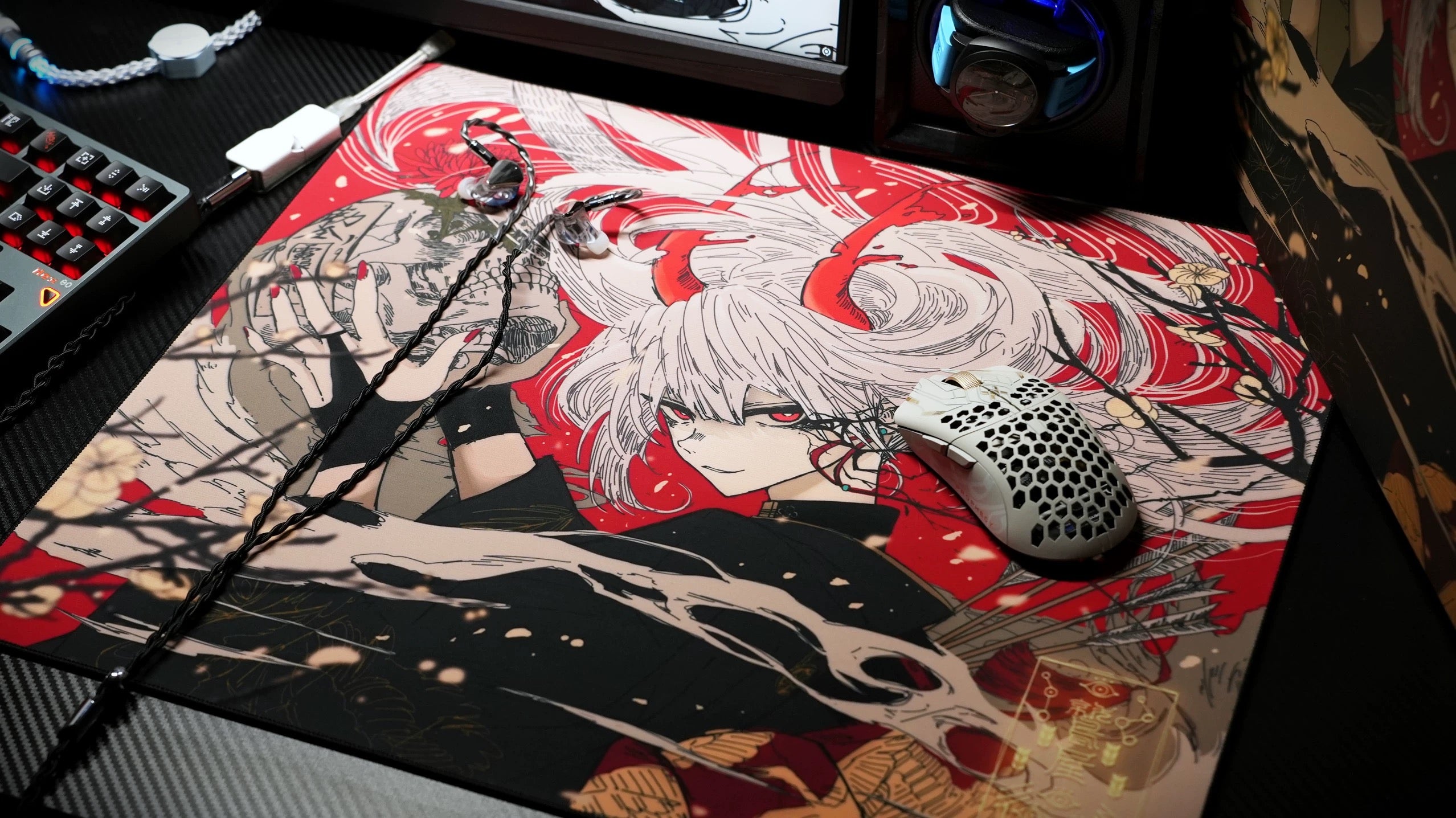 AbyssGaming 赤骸【布製マウスパッド】