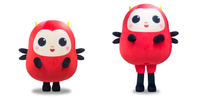 足の短いエアー着ぐるみの構造 | 着ぐるみ制作会社キグルミックス