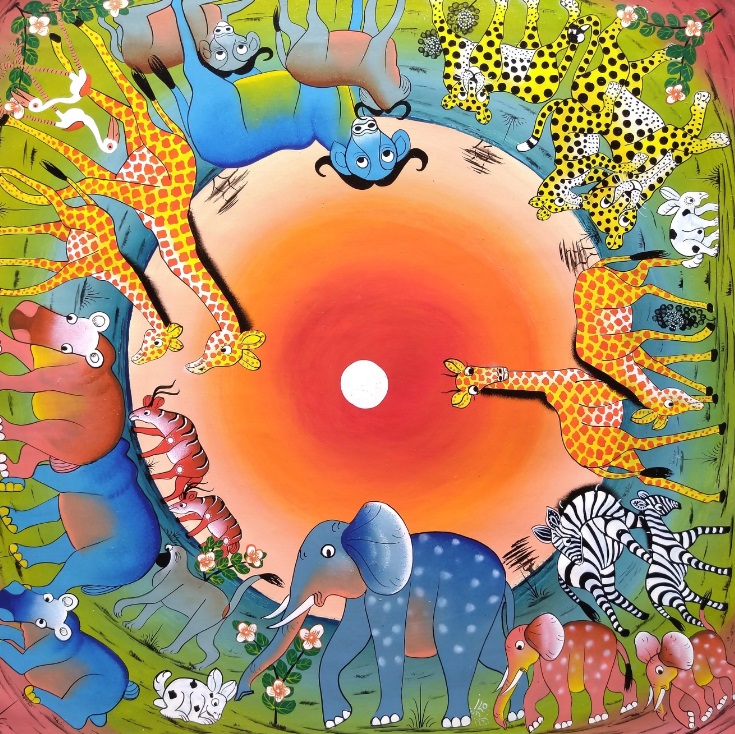 アフリカンアート、ティンガティンガ、ショップにて販売中 | KOUKI'S