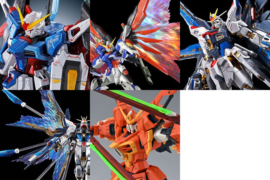 RGデスティニーガンダムチタニウムフィニッシュ 光の翼セット RG