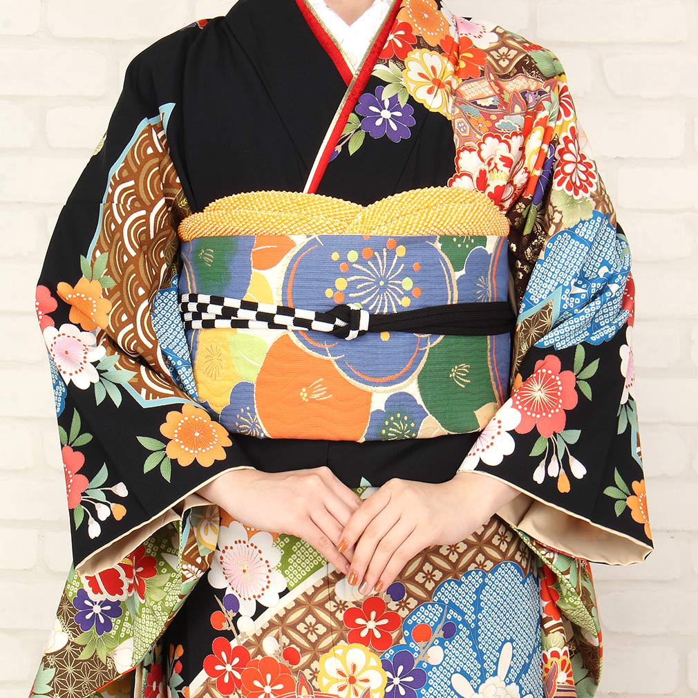 帯揚げ 振袖 成人式 絞り帯揚げ 正絹 全7色