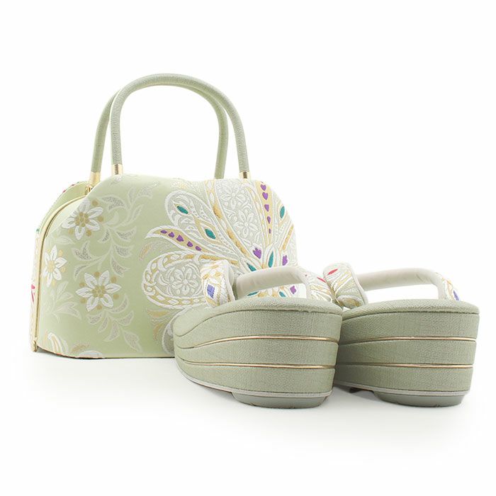 草履バッグセット 振袖 草履 バッグ セット 成人式 振袖用 世美庵