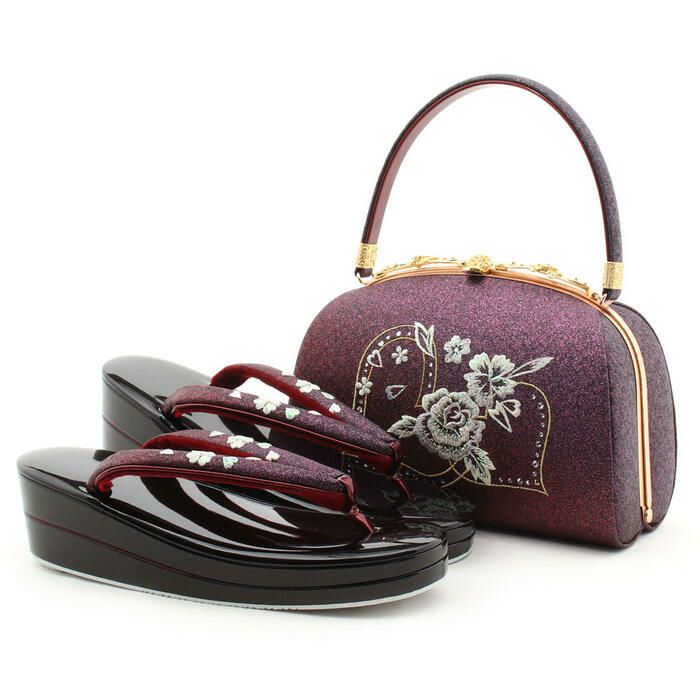 アウトレット】振袖 草履 バッグ セット 成人式 草履バッグセット 振袖