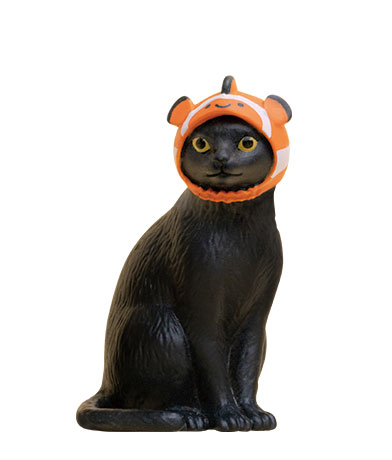 かわいい かわいい ねこのかぶりものフィギュア｜株式会社キタンクラブ