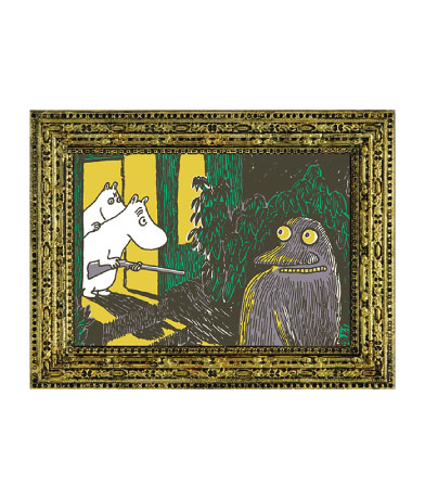 ムーミン ミニチュアアート マグネット｜株式会社キタンクラブ