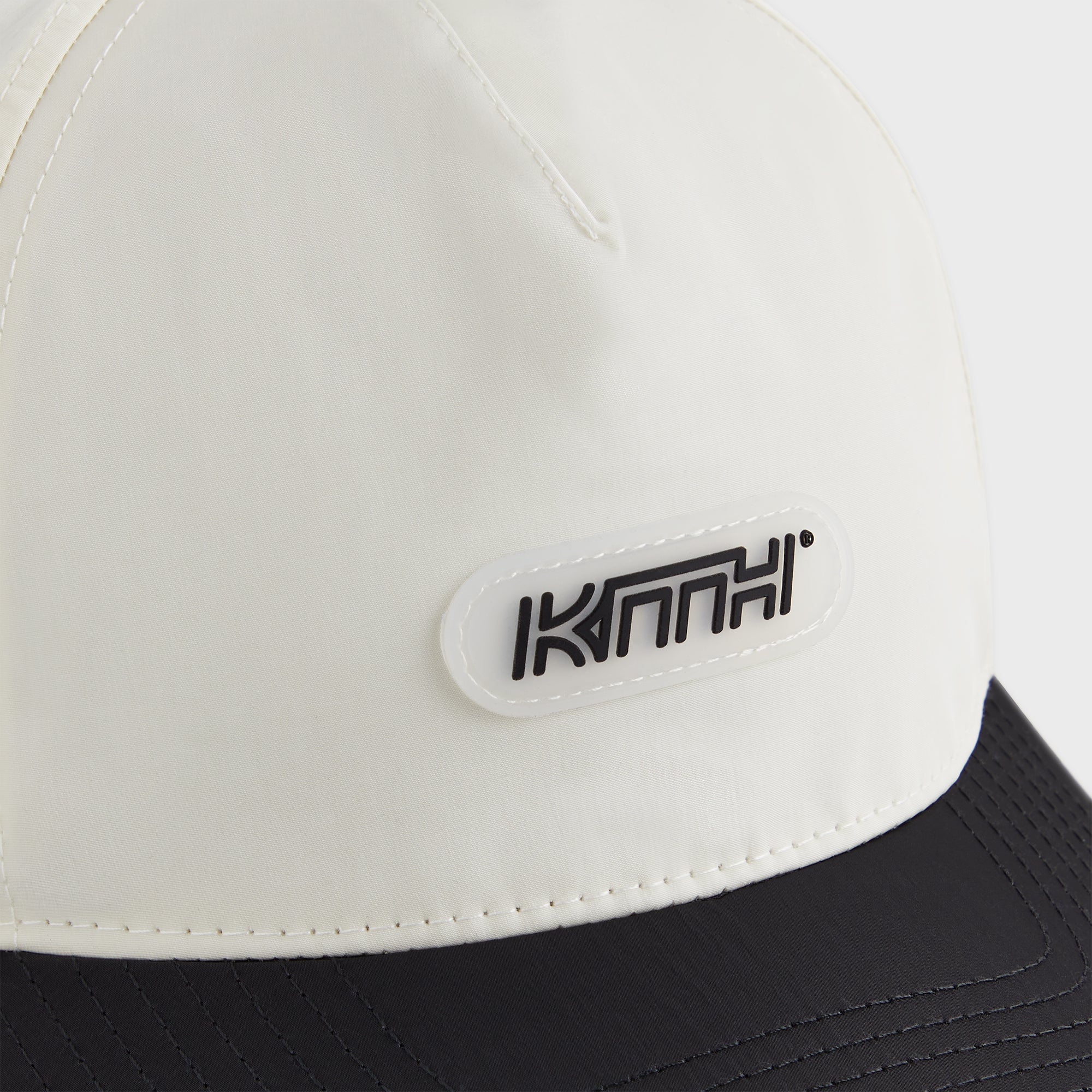 Kith Two-Tone Wrinkle Nylon Bay Low Pinch Crown Cap - Black
