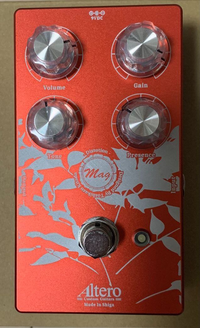 激歪】Altero Custom Guitars mag -Distortion- レビュー│機材沼へ