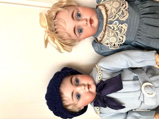 ジャーマンアンティーク ケストナー143の女の子 H34cm