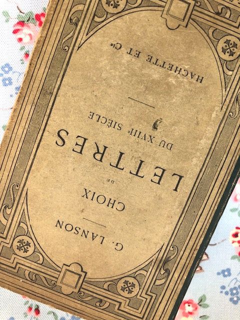 フランスアンティーク,古書,1909年,講義録