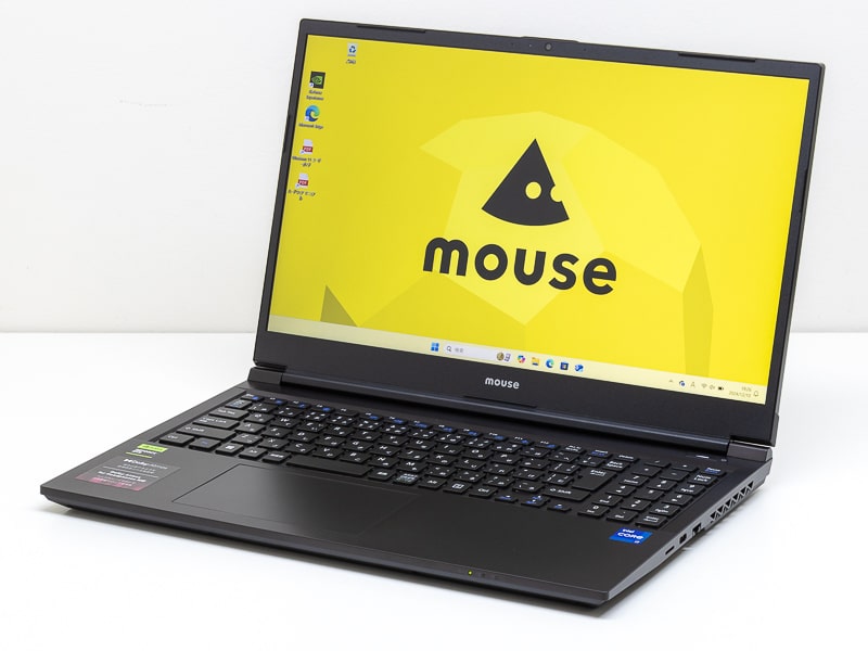 mouse K5-I7G50BK-Aレビュー：第12世代Core i7とRTX2050の高性能