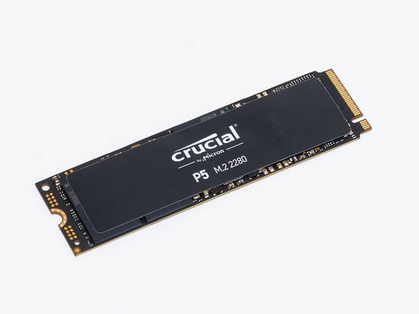 ThinkCentre M75q-2 TinyのSSDをハイエンドなNVMe SSD「Crucial P5」に