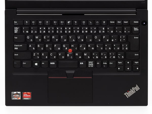 ThinkPad E14 Gen 3(AMD)のキーボードについて：タイプ感に優れる