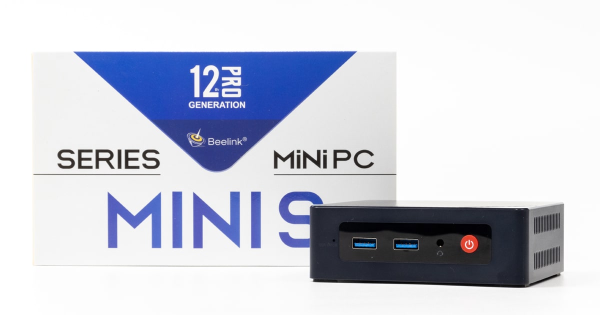 Beelink S12 Proレビュー：Intel N100搭載のスタンダードなミニPC