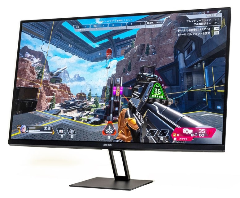 XiaomiゲーミングモニターG27iレビュー：27インチフルHD 165Hzで2万円