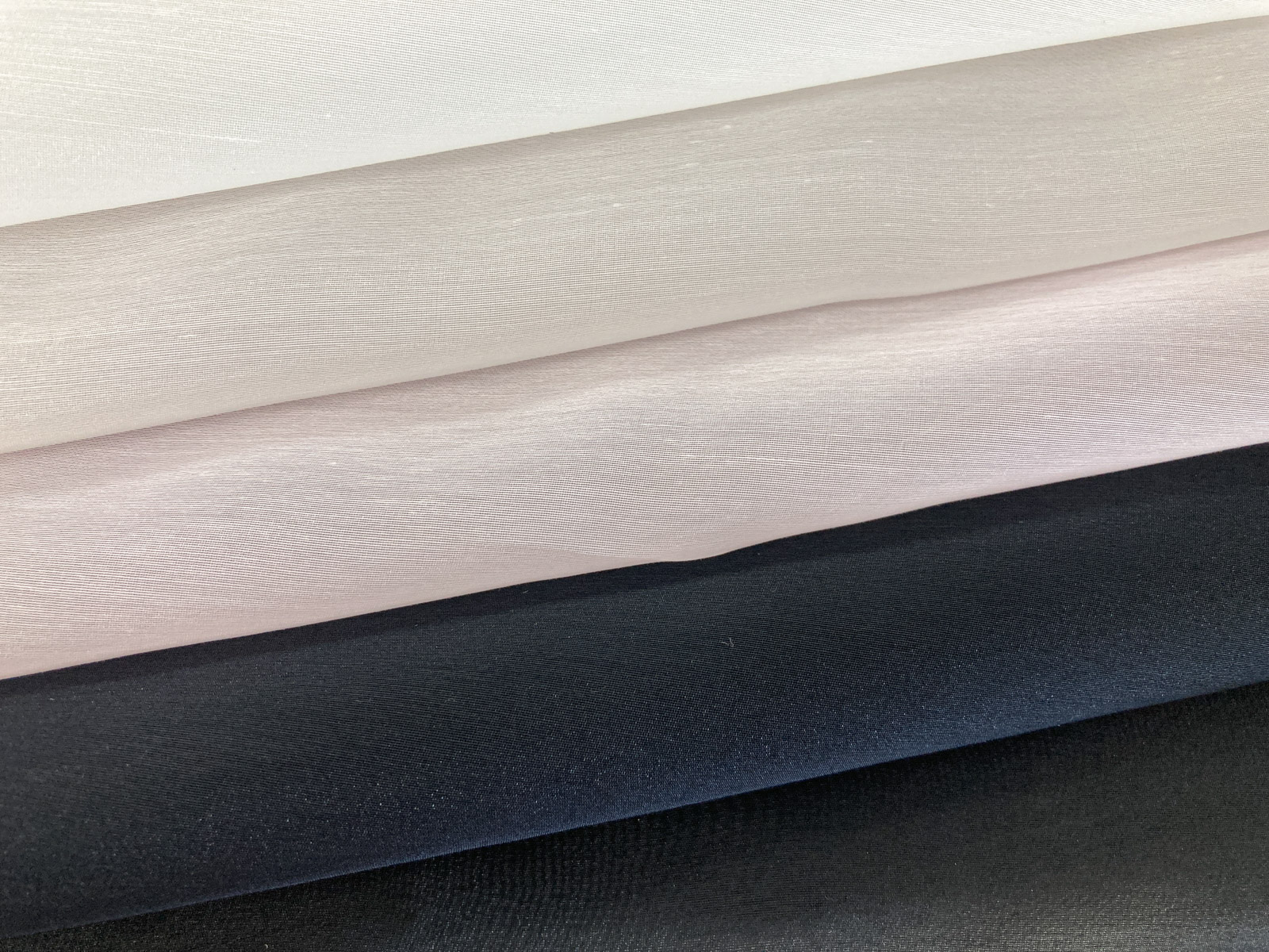 KKF1040-W 分繊スパンジョーゼット広巾｜無地染｜ポリエステル｜小紋