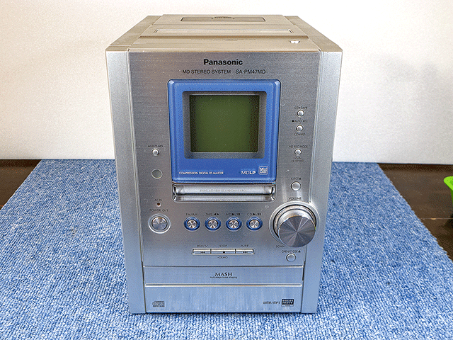パナソニック(Panasonic) SA-PM47MDの分解修理(メンテナンス)の方法と