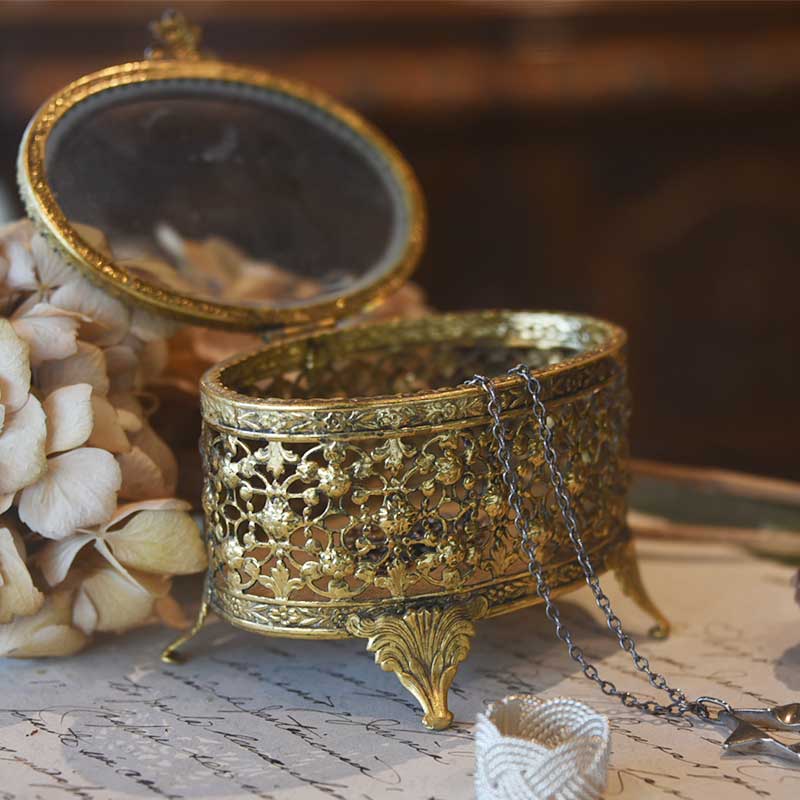 ジュエリーボックス 小物入れ/ OBJ-89 – 神戸アンティークウェアハウス