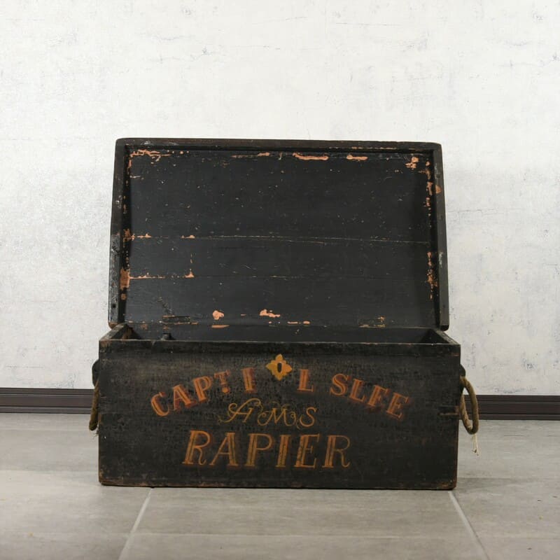 shinobu】アンティークトレイ50年代 船と女性 金属製 横浜 shinobu様