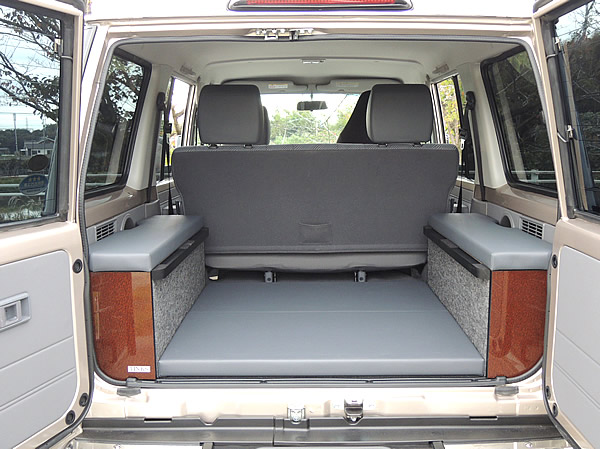 tagランクル 70 左右分割 プラド 荷台 ベッドキット アイアン ランクル