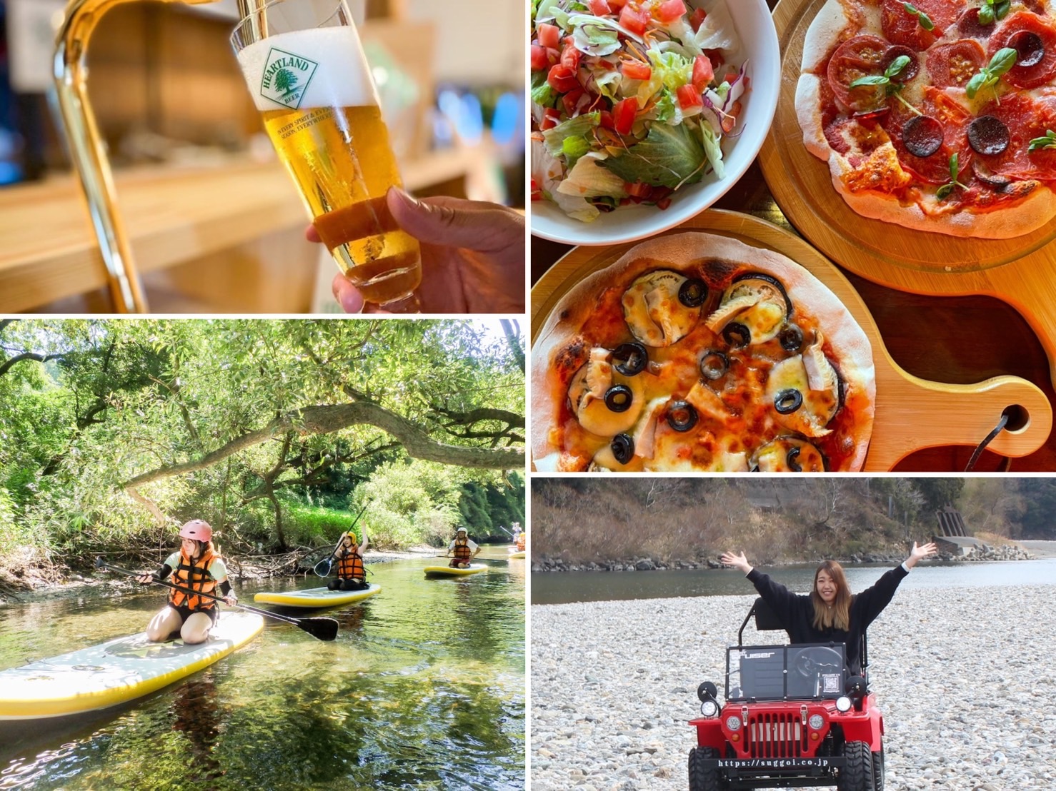 ピザに！SUPに！古民家カフェで仁淀川を満喫「Suggoi Sports Cafe