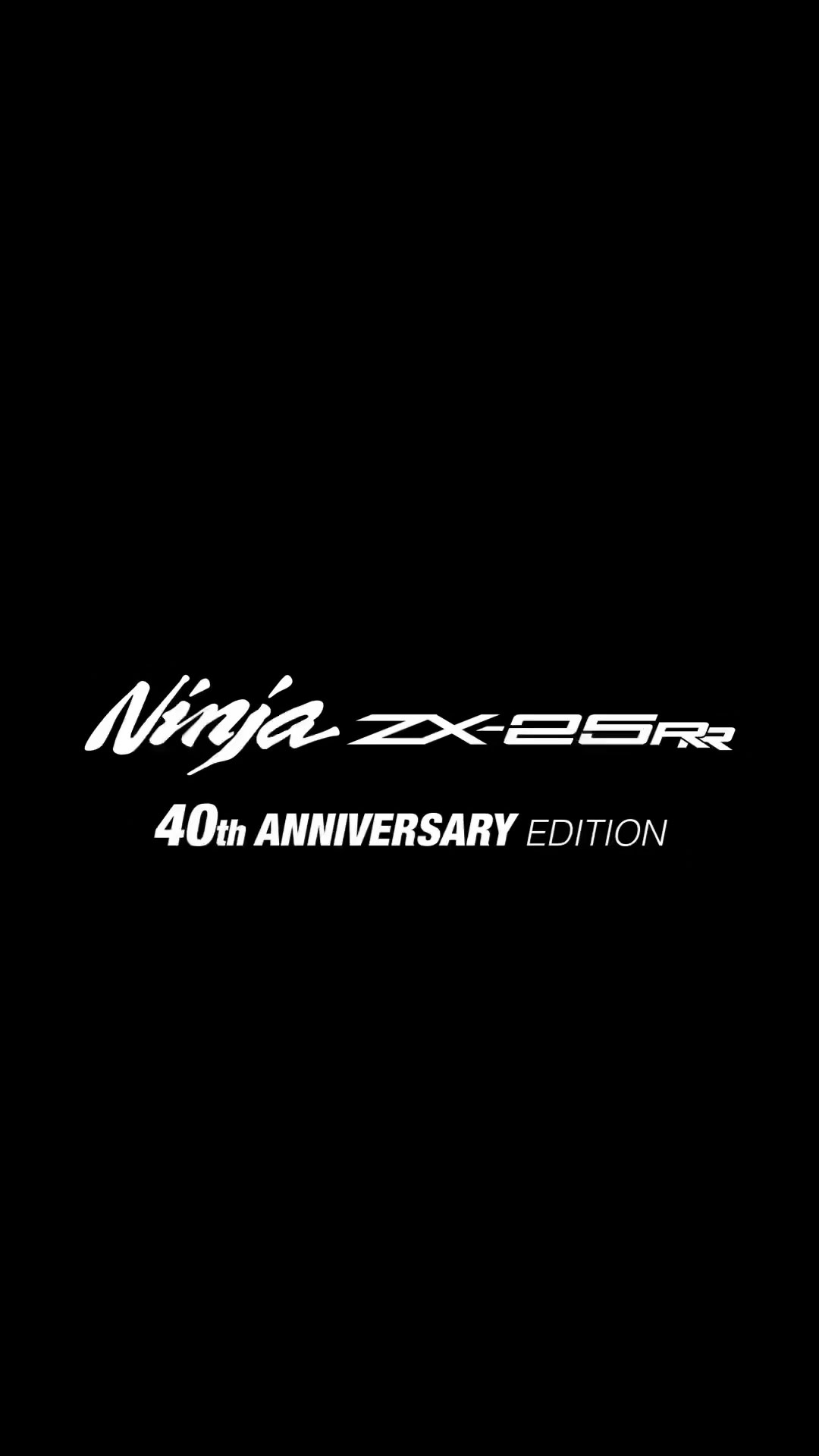 Ninja ZX-25RR 40th Anniversary Editionが発表されました - 個人的