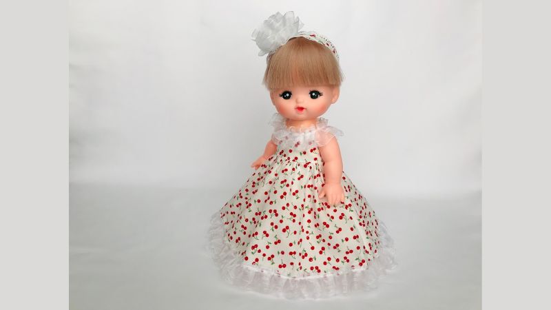 メルちゃん・ソランちゃん【キャミソールドレス】の作り方と無料型紙