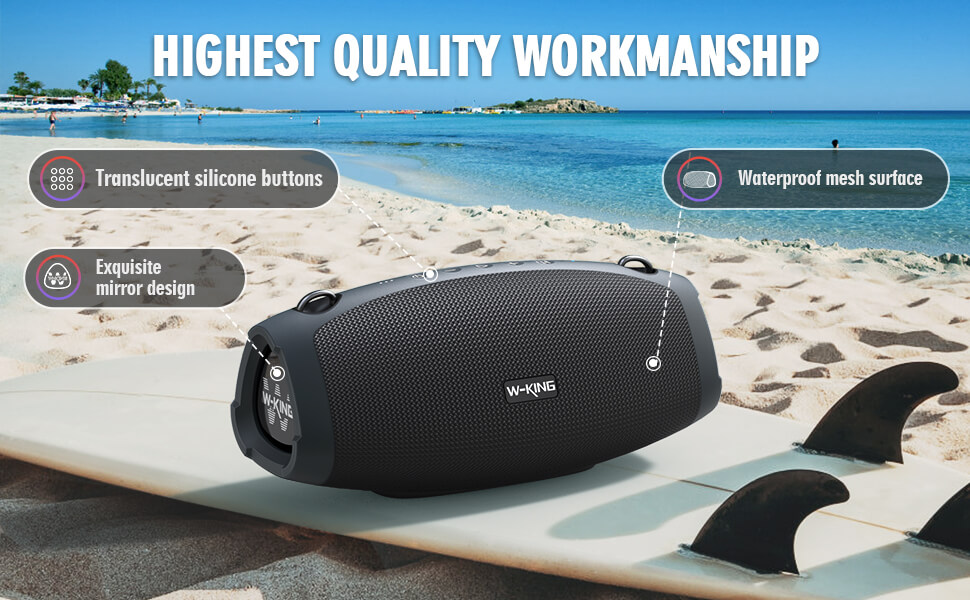 W-KING X10 70W Bluetoothスピーカーの口コミ・評判、レビュー