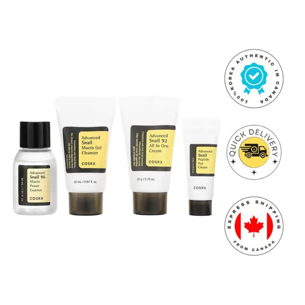 Cosrx - All About Snail Trial Kit - Korean shop