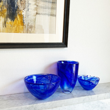 コスタ ボダ CONTRAST(コントラスト) ボウル S ブルー/ブルー オブジェ