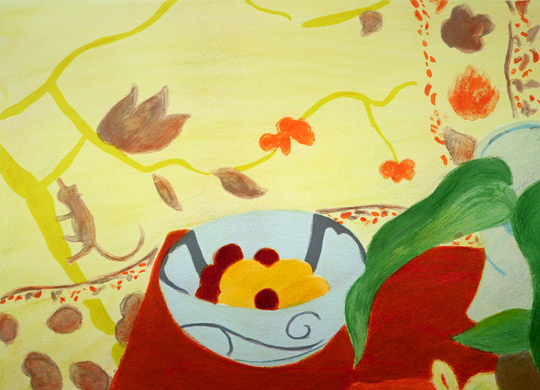 ピエール ボンコンパン（Pierre BONCOMPAIN）「赤いテーブルクロス