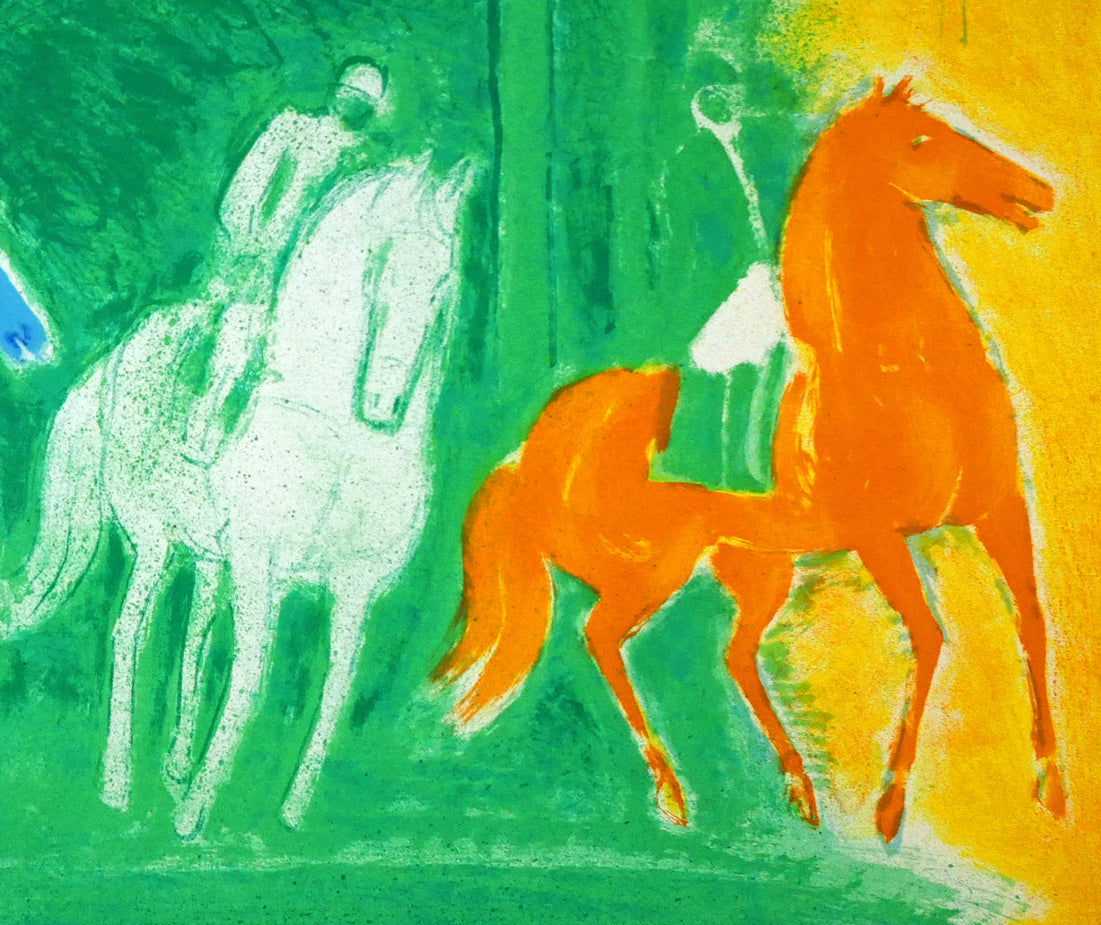 アンドレ ブラジリエ（Andre Brasilier）「フーの森」リトグラフ 絵画