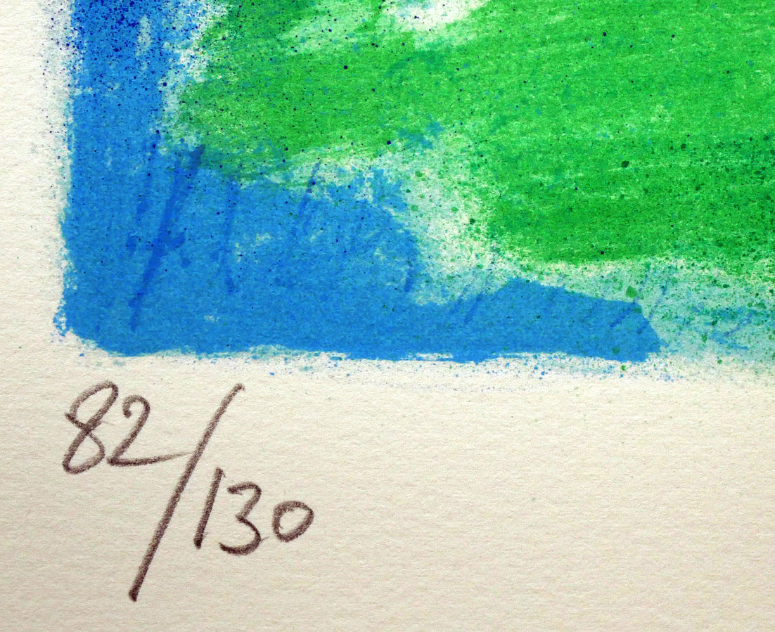 アンドレ ブラジリエ（Andre Brasilier）「フーの森」リトグラフ 絵画