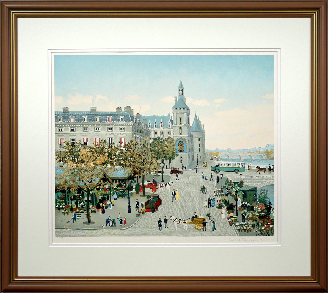 ミッシェル ドラクロワ（Michel DELACROIX）「サーカスの行進」シルク