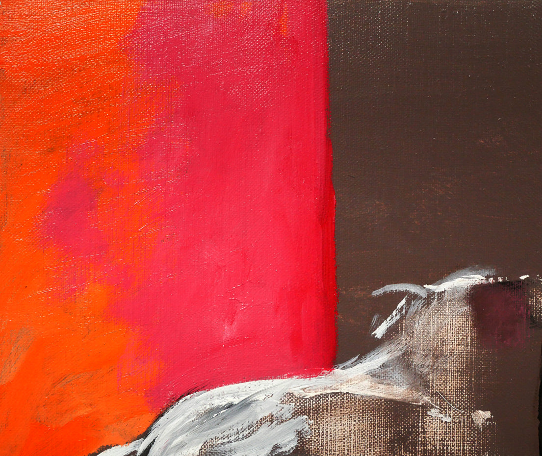 ポール ギヤマン（Paul Guiramand）「二頭の馬」油絵・仏F8号 絵画買取