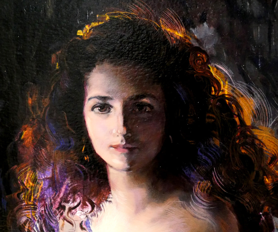 トレンツ リャド（Torrents LLADO）「カロリーナ・アミーゴ嬢」シルク