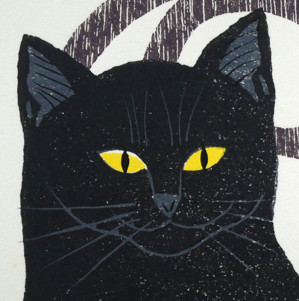 西田忠重「stand up（2）」木版画 絵画買取・販売の小竹美術