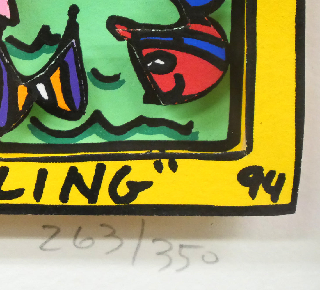 ジェームス・リジィ（JAMES RIZZI）「SMOOTH SAILING」3Dシルク