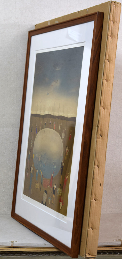 斎藤真一「ライムライト」銅版画 絵画買取・販売の小竹美術