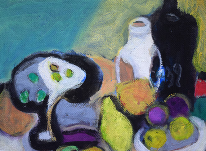 岩本英希「静物画」油絵・F3号 絵画買取・販売の小竹美術