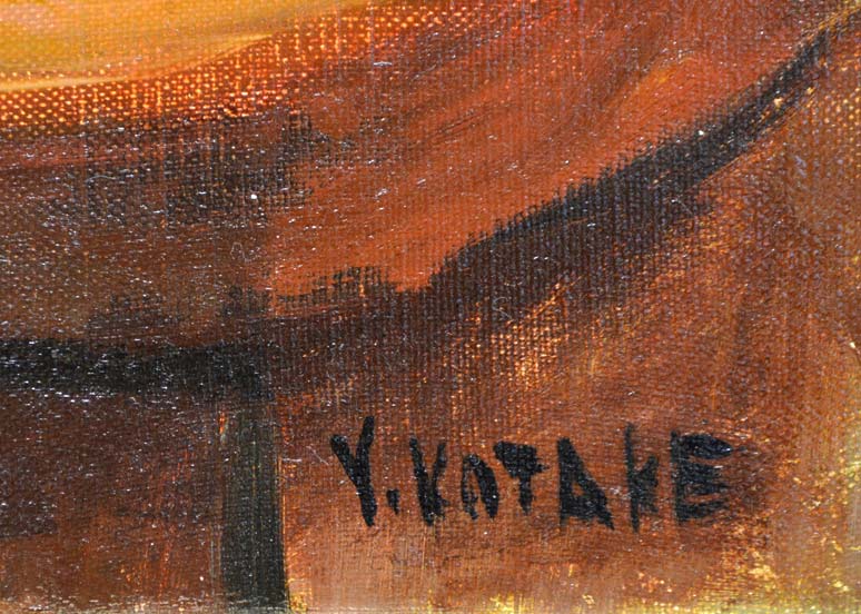 小竹義夫「静物画」油絵・F6号 絵画買取・販売の小竹美術