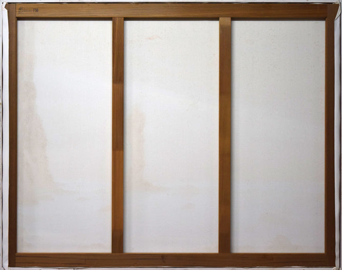 森田哲隆「積丹岬（女郎子岩）」油絵・F50号 絵画買取・販売の小竹美術