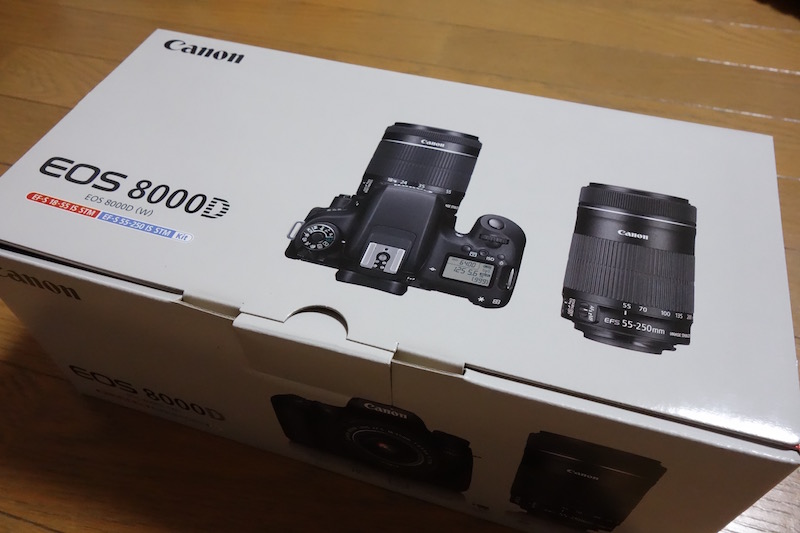 レビュー】Canon「EOS 8000D」ダブルズームキット買いました！【作例