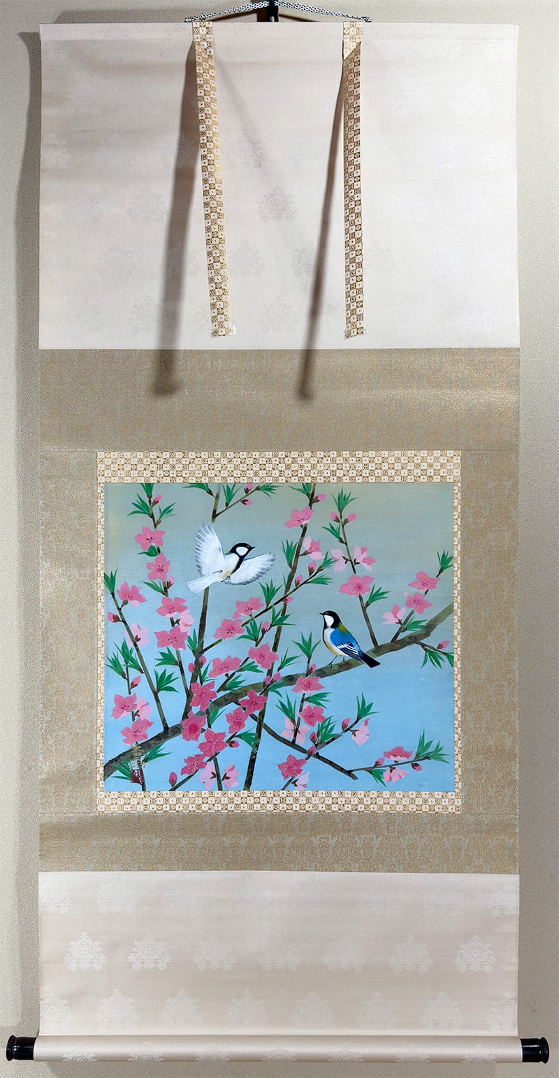桜花小禽｜新・古美術 高美堂（こうびどう）｜掛軸販売・通販・買取