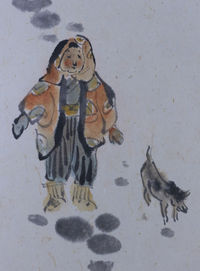 雪の里｜新・古美術 高美堂（こうびどう）｜掛軸販売・通販・買取